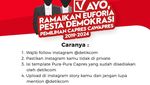 Kocak! Kandidat Pura-pura Capres Janjikan Tol Khusus Emak-emak Bermatic