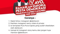 Mau ikutan? Simak caranya di poster! Foto: dok. detikcom
