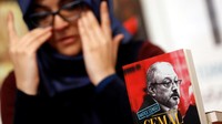 Tunangan Jamal Khashoggi, Hatice Cengiz, menerbitkan buku memoar sang jurnalis veteran asal Arab Saudi tersebut di Istanbul, Turki, Jumat (8/2/2019) waktu setempat.