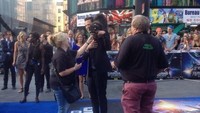 Pada saat perilisan film tersebut, Oreoo juga turut hadir bersama sang sutradara James Gunn. Dok. Facebook/Quinta Layla