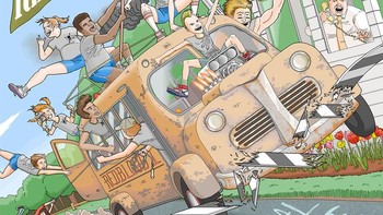 Di sana dia tampilkan bagaimana proses pembuatan karya-karyanya itu. Foto: Pat Hines