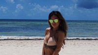 Gayanya saat di Azul Beach Resort Riviera Cancun, Meksiko. (sarahstage/Instagram)