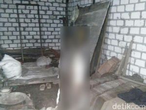 2 Pekan Tergantung, Jasad Pria Ini Tinggal Tulang Belulang