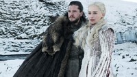 Kisah asmara Jon Snow (Kit Harrington) dan Daenerys (Emilia Clarke) akan menjadi suguhan yang menarik. Dok. HBO