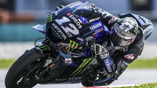 Maverick Vinales mengenakan nomor balap 12 musim ini.