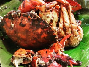 Bikin Laper! Kepiting Asap dan Kerang Bambu Sedapnya Nampol