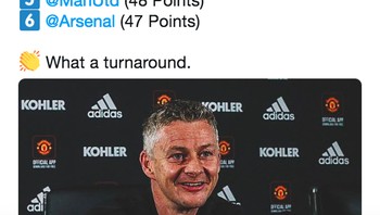 Sejak menjadi pelatih MU, prestasi Solskjaer memang sangat mentereng dan belum terkalahkan. Foto: istimewa