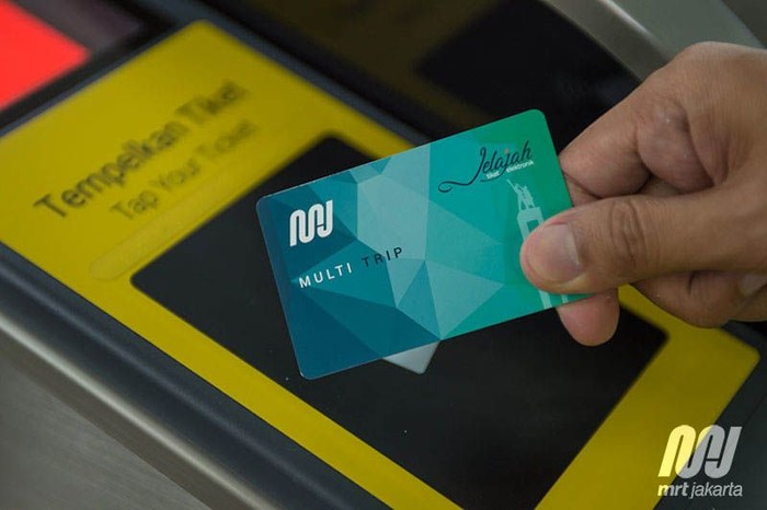 MRT Jakarta segera beroperasi pada Maret 2019 mendatang. Seperti apa penampakan tiketnya?