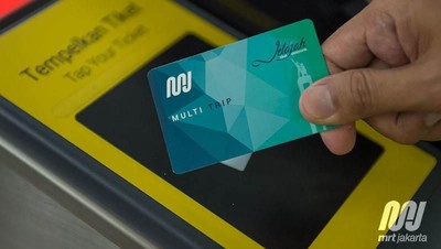 Penampakan Tiket MRT Jakarta yang Bisa Dipakai Maret 2019