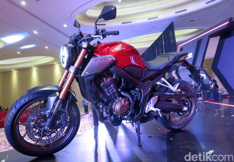 Tampang Neo Sport Cafe CB650R. Foto: Ridwan Arifin Tampang Neo Sport Cafe CB650R. Foto: Ridwan Arifin