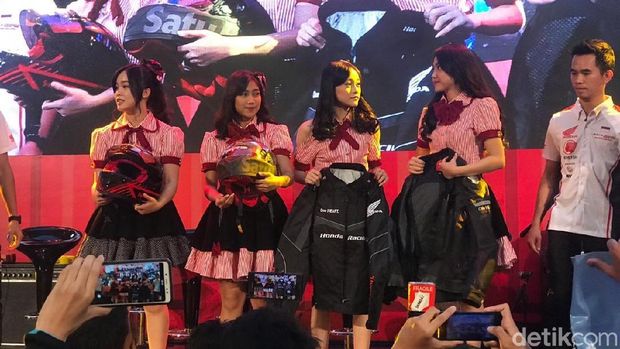 JKT48 Hibur Pencinta Marc Marquez