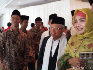 Maruf Amin Jadi Saksi Pernikahan Putra Said Aqil