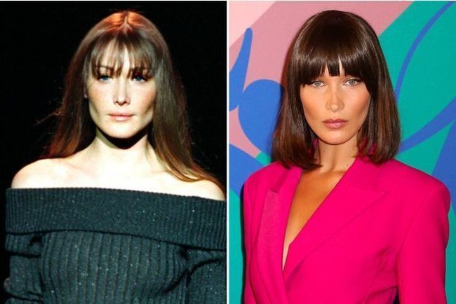 Bukti lain kemiripan model beda generasi ini. Vakum dari dunia modeling, Carla fokus sebagai ibu negara Prancis. Suaminya, Nicolas Sarkozy, adalah presiden Prancis periode 2007 - 2012. (Foto: Ist.)