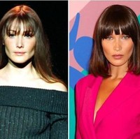 Bukti lain kemiripan model beda generasi ini. Vakum dari dunia modeling, Carla fokus sebagai ibu negara Prancis. Suaminya, Nicolas Sarkozy, adalah presiden Prancis periode 2007 - 2012. (Foto: Ist.)