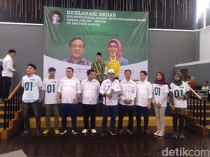 Alumni Muda Mahasiswa Islam Banten Deklarasi Dukung Jokowi-Maruf Amin