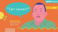 Wakil Ketua Tim Kampanye Nasional Jokowi-Maruf Amin, Abdul Kadir Karding, menyebut Prabowo cuma cari sensasi.Foto: Tim Infografis/Nadia Permatasari