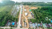Terminal Kijing nantinya akan berperan dalam meningkatkan efisiensi arus logistik dalam mendukung pertumbuhan ekonomi di Kalimantan Barat. Istimewa/PT Wijaya Karya (Persero) Tbk.