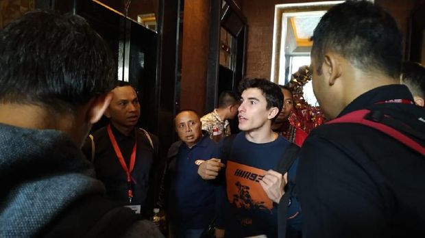Marc Marquez Ngegas di Bandung