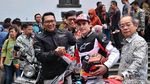 Keseruan Marc Marquez Saat di Bandung