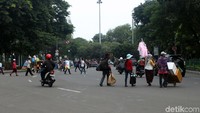 Para PKL langsung meninggalkan lokasi.