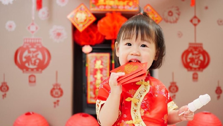Ilustrasi anak rayakan Imlek/ Foto: iStock Ilustrasi anak rayakan Imlek/ Foto: iStock