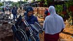 Begini Dahsyatnya Terjangan Air dari Tanggul Pasirjati yang Jebol