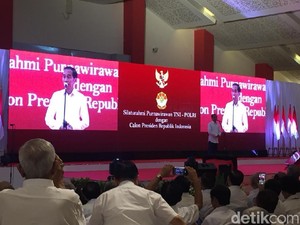 1.000 Purnawirawan TNI-Polri Deklarasi Dukung Jokowi