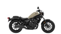 Honda CMX500 Rebel mempunyai Satu tombol speedo 100mm berdesain kompak dengan layar LCD negatif dan backlight biru memberi kesan mencolok dan efektif. Foto: Dok. PT Astra Honda Motor