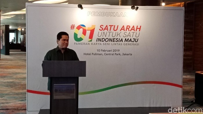 Erick Thohir soal Debat: Jokowi Sudah Melakukan, Bukan Hanya Janji