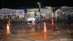 Rest Area KM 379A Tol Trans Jawa Becek dan Gelap