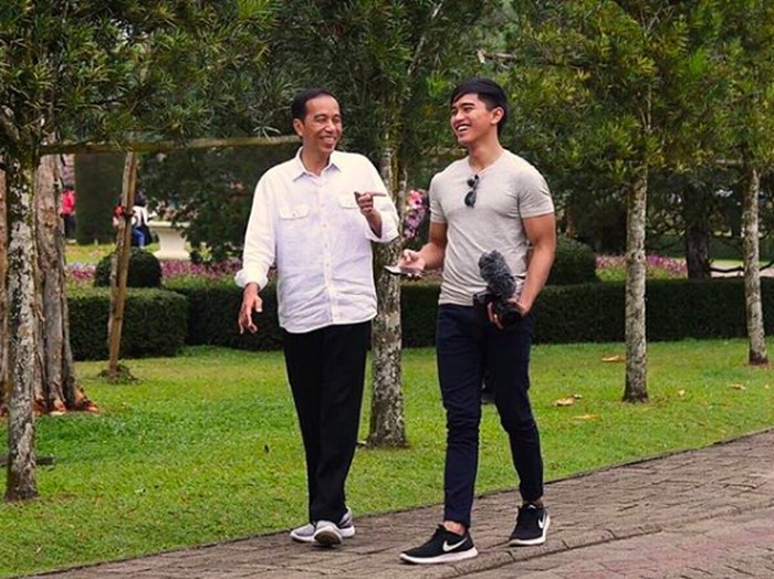 Kaesang dan Jokowi