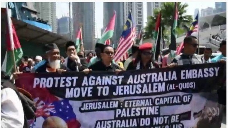 Demo Rencana Relokasi Kedubes Australia ke Yerussalem Picu Penutupan Pos Diplomatik Demo Rencana Relokasi Kedubes Australia ke Yerussalem Picu Penutupan Pos Diplomatik