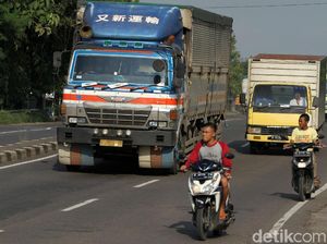 Arus Mudik, Kendaraan Besar Dilarang Masuk Jalur Cikidang-Loji
