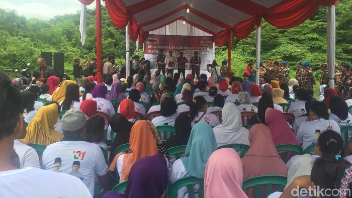 Laskar Merah Putih Jakbar Deklarasi Dukung Jokowi-Maruf Amin
