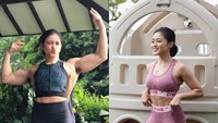 Ia pun aktif melakukan olahraga, termasuk angkat beban yang ditakuti sebagian besar wanita. Padahal lihat saja Diva, masih tetap anggun. (Foto: Instagram @petitedivaa, ditampilkan atas izin yang bersangkutan)