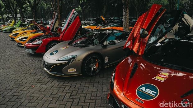  McLaren Club Indonesia (MCI) ngegas di Trans Jawa