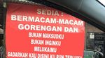 Netizen Kompak Bikin Meme Spanduk Gorengan yang Jadi Viral