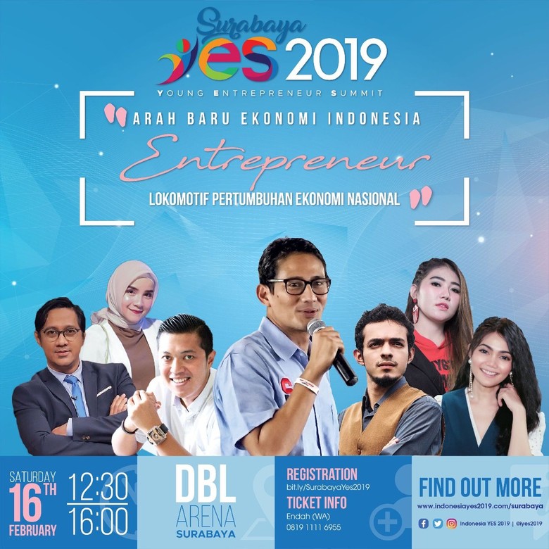 Saatnya Jadi Pengusaha! Yuk Ikut Surabaya YES 2019 Saatnya Jadi Pengusaha! Yuk Ikut Surabaya YES 2019
