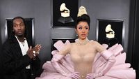 Penampilan Cardi B Jadi Kerang di Grammy 2019