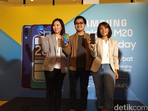 Galaxy M20 si Anti Lowbat Resmi Hadir di Indonesia