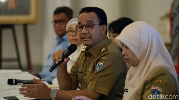 Gubernur DKI Anies Baswedan.
