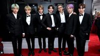 Setelan Hitam BTS di Grammy 2019