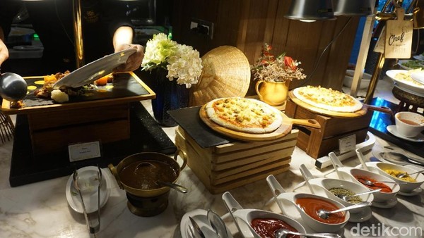 Foto: Alhamdulillah, Wisata Kuliner Buffet Halal Lezat di Thailand