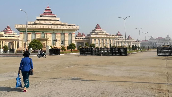 Terbangkan Drone di Atas Parlemen Myanmar, Turis Prancis Ditangkap