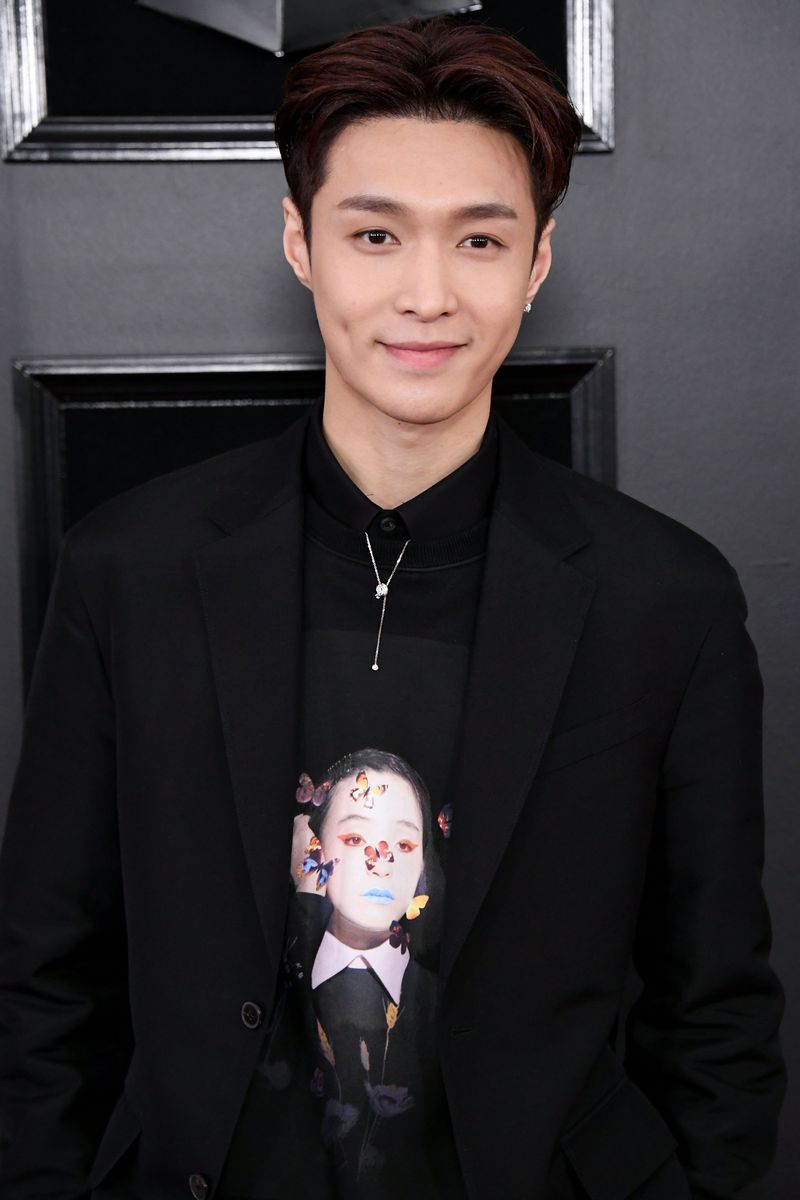 Lay 'EXO' LOS ANGELES, CALIFORNIA - FEBRUARY 10: Lay Zhang attends the 61st Annual GRAMMY Awards at Staples Center on February 10, 2019 in Los Angeles, California. (Photo by Jon Kopaloff/Getty Images)