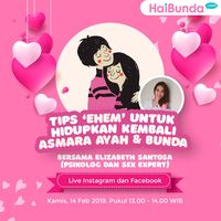 Tak Perlu Malu, Sharing tentang Tips 'Ehem' di Sini Yuk, Bun