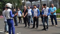 Gunakan beberapa tipe sepeda motor Honda, peserta dapatkan pembekalan terkait berkendara aman mulai dari teori hingga praktek dengan beragam kondisi berkendara. Pool/WMS.