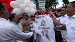 Fadli Zon dkk Potong Tumpeng Rayakan HUT Gerindra