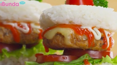 Resep Burger Nasi Oncom, Gurih Pedas Nikmat di Lidah Resep Burger Nasi Oncom, Gurih Pedas Nikmat di Lidah