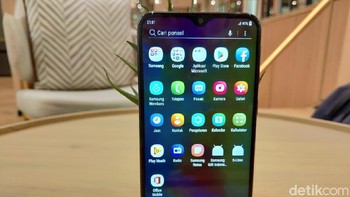 Samsung Experience 9.5 dibenamkan untuk tampilan UI/UX . (Foto: detikINET/Muhamad Imron Rosyadi)